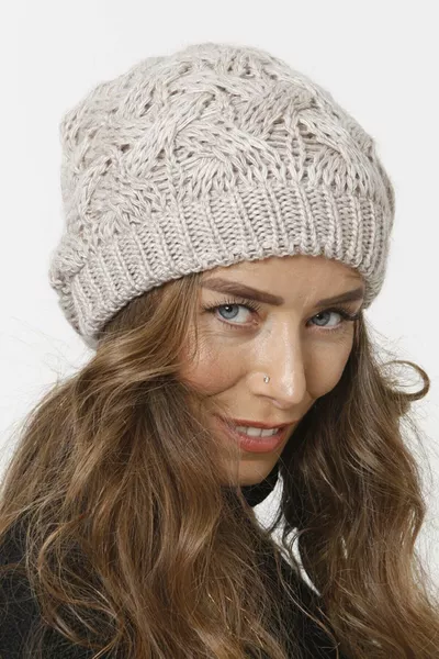 4basket Berretto in maglia foderato a maglia - Stone