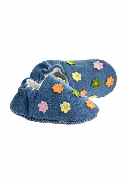  Kinder und Baby Elastische Hausstiefel mit rutschfester Sohle