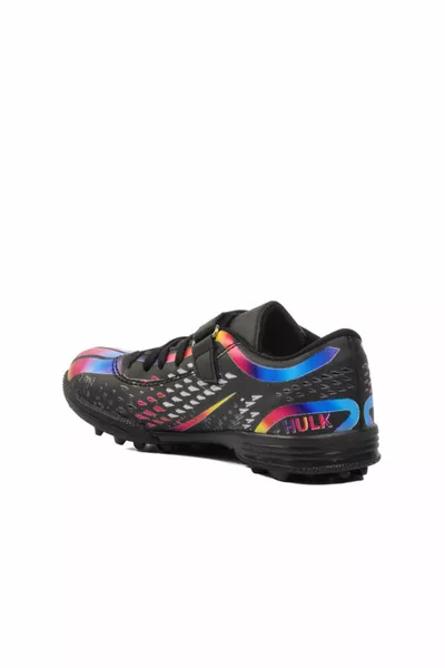 F Noir Chaussures Astroturf Garçon