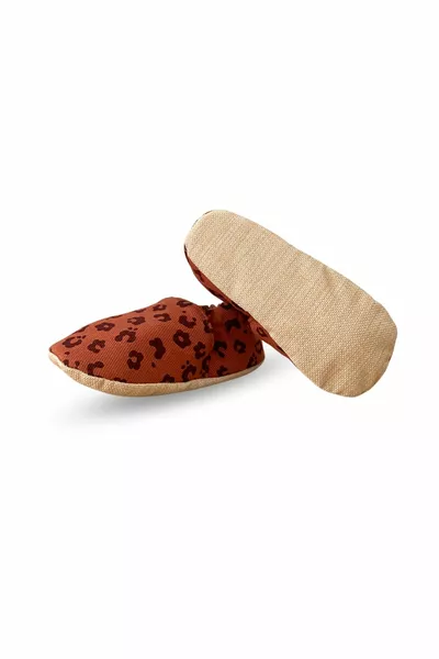 Cinnamon Cookies Cotton Non Slip First Step Baby Booties