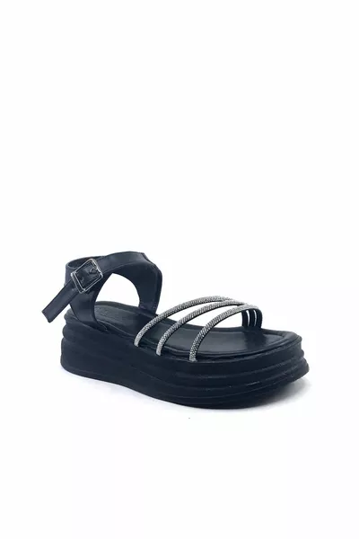 Shoesmood Cc  صندل من الحجر الأسود