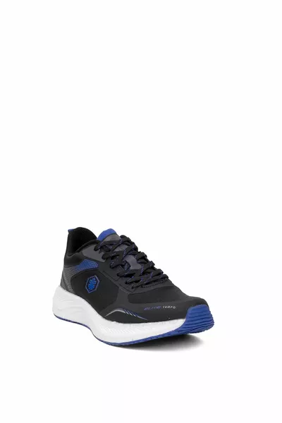  4W Wonka 4PR Men's Running Shoes Black - Blue