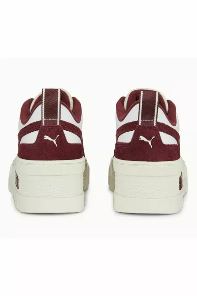 Mayze Wedge White Women's Sneakers 