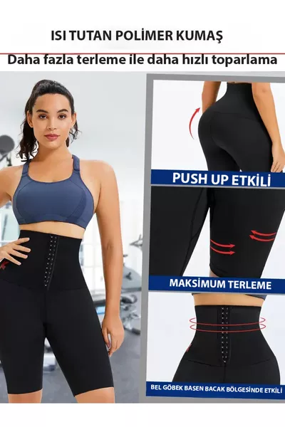 Extra Hoge Taille 3-traps Haaksluiting Maximale Thermische Shortcorse