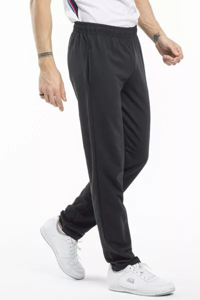 Oteks Thin Cotton Men's Sweatpants  Black