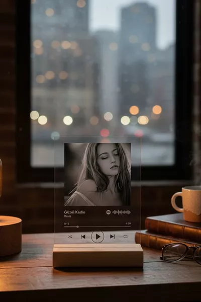 Spotify Plexiglas Platte met Barcode Persoonlijk Geschenk Tugicase