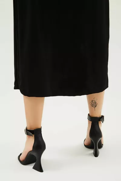 Hakken van echt leer voor dames   Bn Ayk 