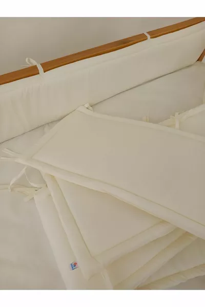 Set di protezioni laterali colore ecru per letti Montessori Cm