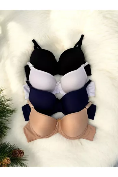 Дамски комплект от 4 подплатени (с подпора) оформящи сутиена