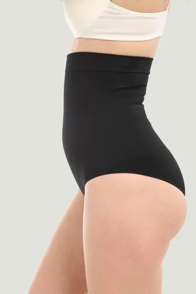 Slip gainant taille haute sans couture – Correcteur de taille et ventre, sculptant antidérapant