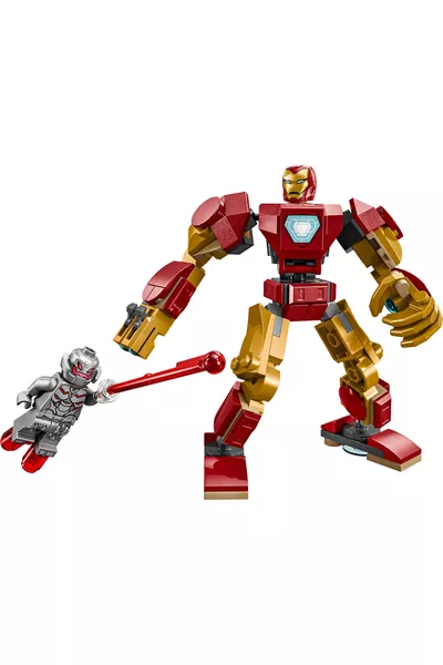 ® مارفل رجل الحديد روبوت، ضد ألتورن + مجموعة صنع الألعاب الإبداعية (قطعة)