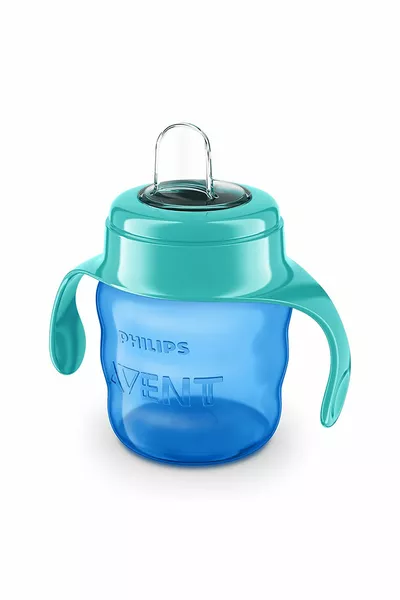 / Verre anti-goutte ml 6 Mois (BLEU)