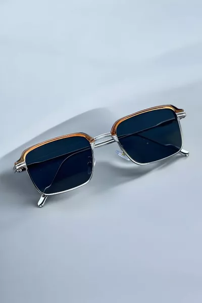 Occhiali da sole unisex Conda Lux nero e argento