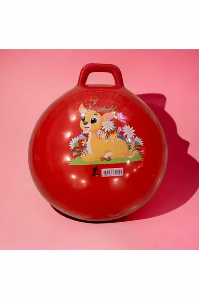 Çocuklar İçin Patlamaz Kanguru Zıp Zıp Top Zıplama Oyunu Eğlenceli Oyuncak Çocuk Pilatesi