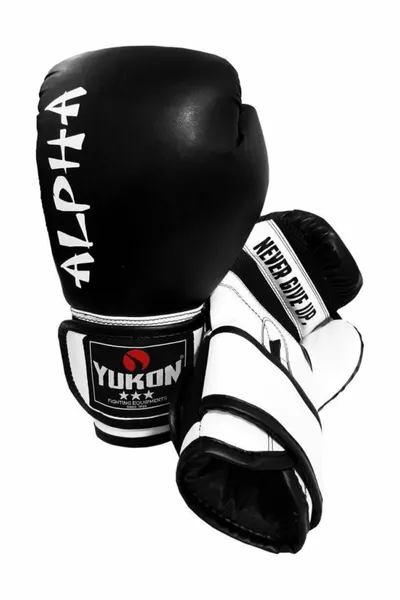 P No Alpha Boxing Gloves Black 4 6 8 Oz