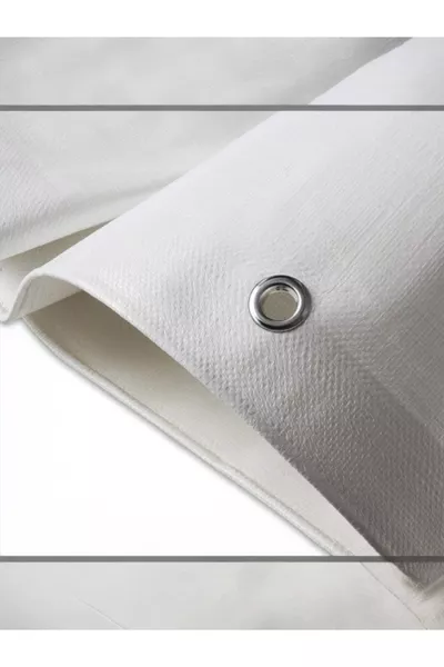 مفرش خيمة أبيض بطبقات مترية، حصيرة التخييم، مظلة، مقاوم للماء والغبار