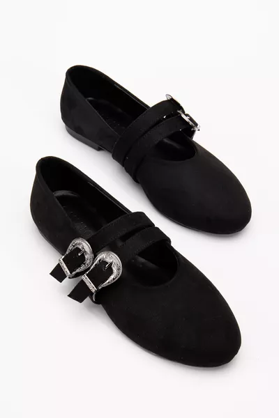 Черные замшевые балетки, высокое качество, новая коллекция