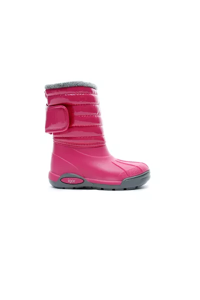Topo Ski Charol Roze Baby Regenlaars