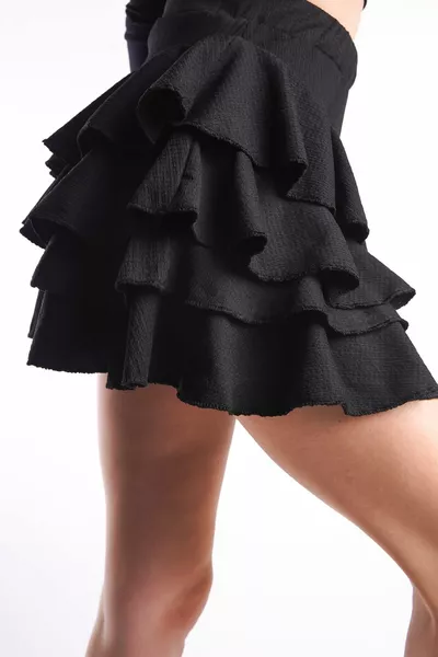 4 Ply Mykonos Pleated Ruffled Sport Skirt