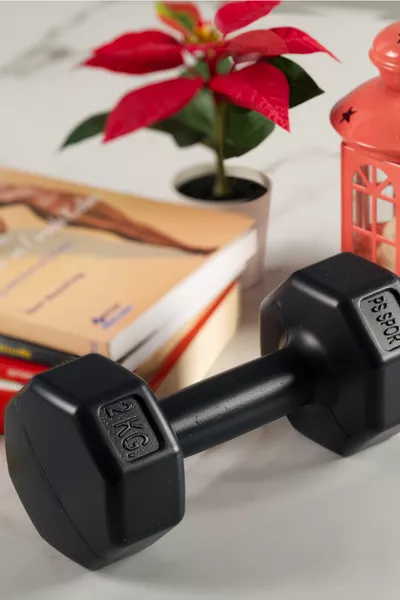 PS سبور 2 كغ دمبل × 2 قطعة = 4 كغ