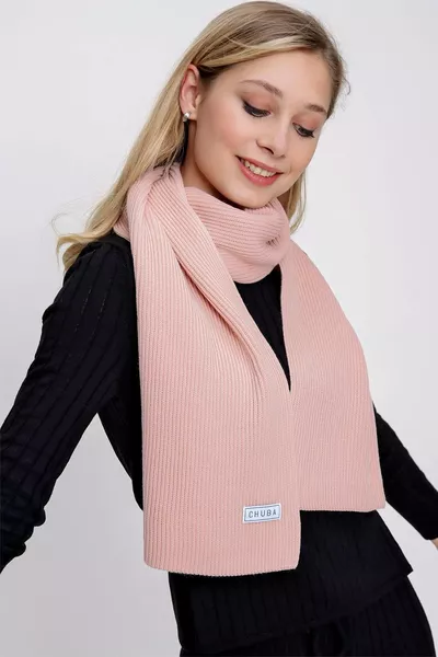 Women's Thessaloniki Knit Scarf Powder 