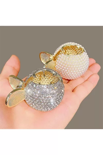 Perlenhafter Pferdeschwanz-Haarklammer