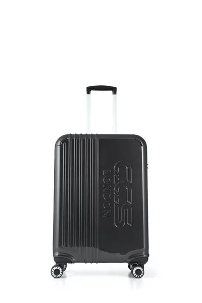 London  Polikarbon Kabin Boy Valiz Siyah