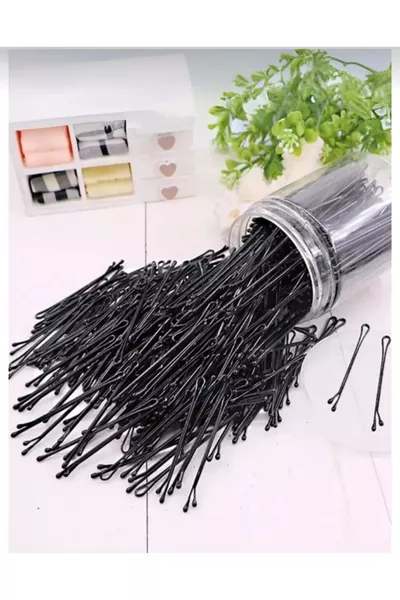 Women's Black Hairpin Piece