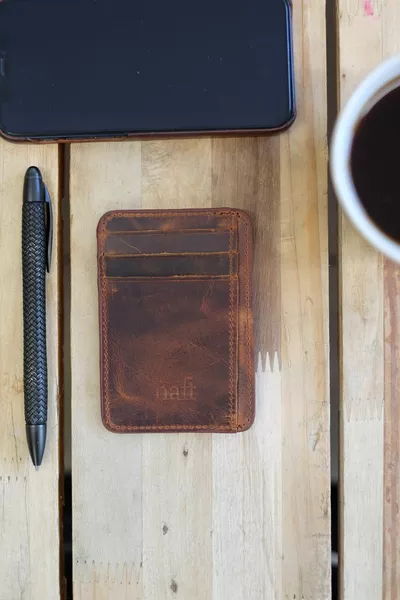 Chicago Echt Leren Kaarthouder