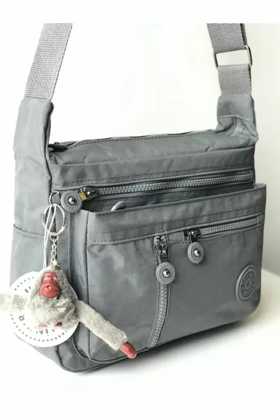 Kılinkır Postacı Çanta Çok Cepli Çapraz Askılı Yağmura Dayanıklı Kumaş