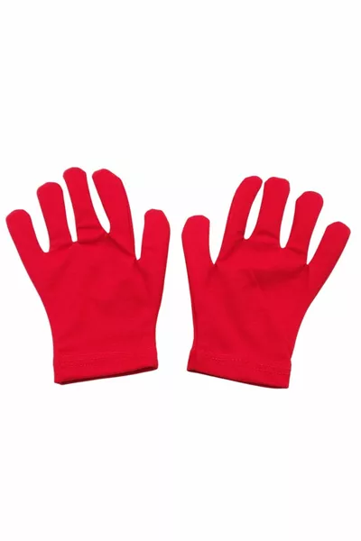 Child Red & Band & Pantomime & Performance & Ceremony Glove