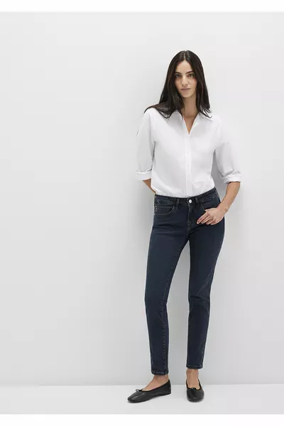 Дънки Ada Casual в мастилено синьо 