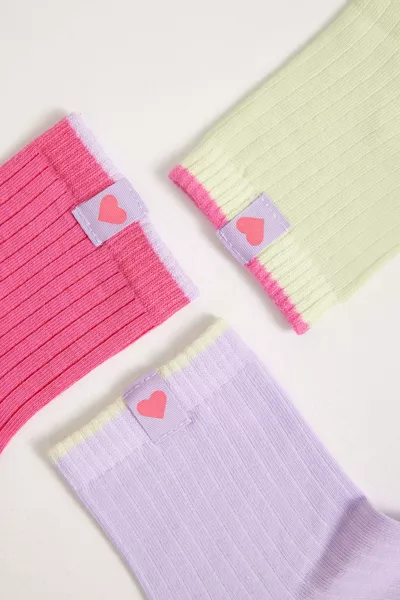 Pacco da 3 calzini da donna Fairytale a fantasia