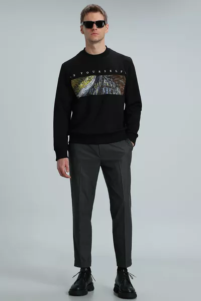 Dean Herren Sweatshirt Schwarz