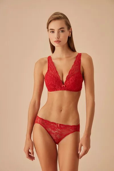 Сутиен с дантела Lacy Soft