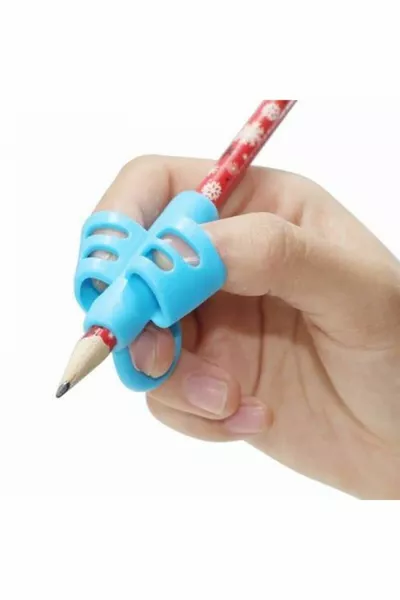 Лесен държач за молив с три пръста