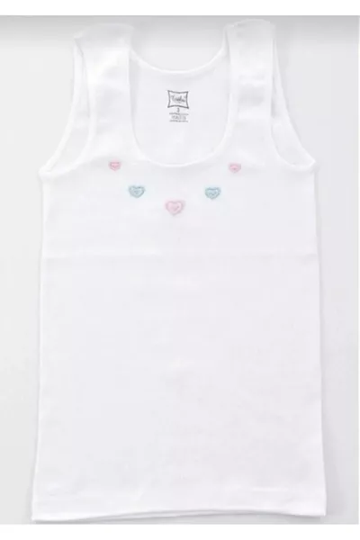  GIRL'S THICK STRAP TANK TOP 6 PIECES