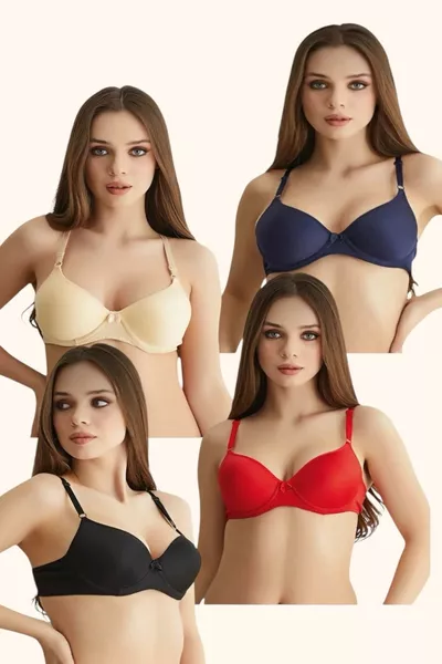 4 صدرية مبطنة بسلك