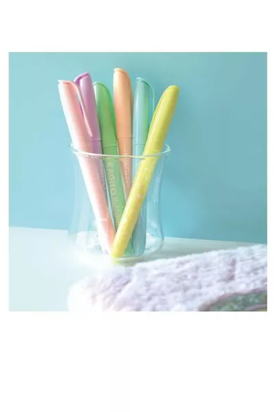 Набор пастельных маркеров, 6 шт.