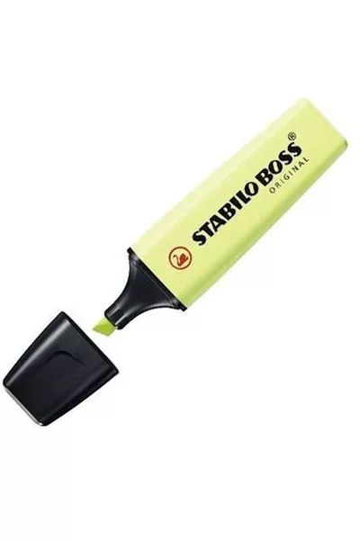 BOSS НЕОНОВЫЙ КАРАНДАШ ПАСТЕЛЬНЫЙ ЛИМОННО-ЗЕЛЁНЫЙ