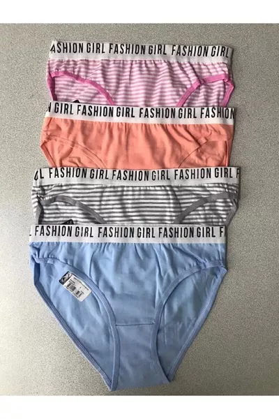 -delige set dames bikini slip met patroon assortiment