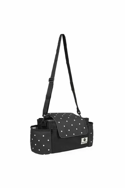 Borsa per Mamma e Bebè / Borsa da Auto con Bordo a Pois