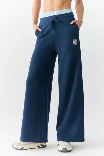 بنطال رياضي نسائي أزرق كحلي من أنيتا