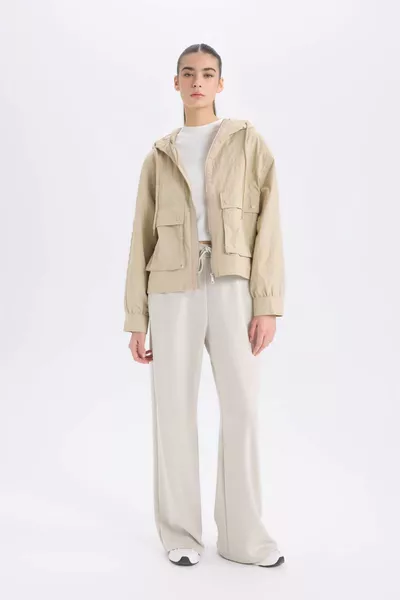 Водоустойчив мъжки суитшърт с качулка Relax Fit sp