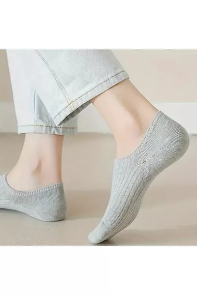 5 Paar Wirtschaftliche Unisex Bunte Ballerina-Socken