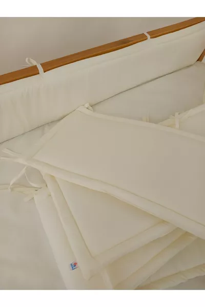 Set de protections latérales pour lits Montessori Cm, écru