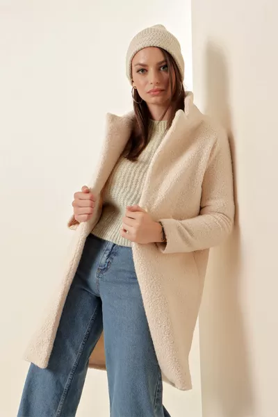 معطف كاشي كبير الحجم 