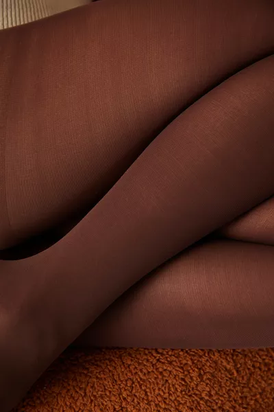 جوارب ضيقة مايكرو  بلون البرقوق - بينتليسيوس