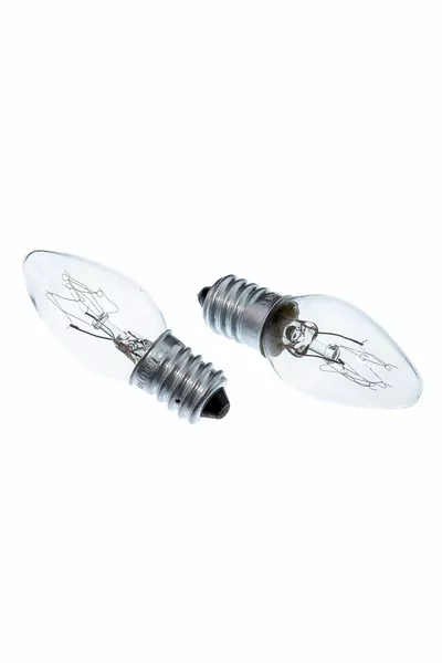 Salt Lamp Bulb  Night Lamp Bulb Transparent 2 Pieces