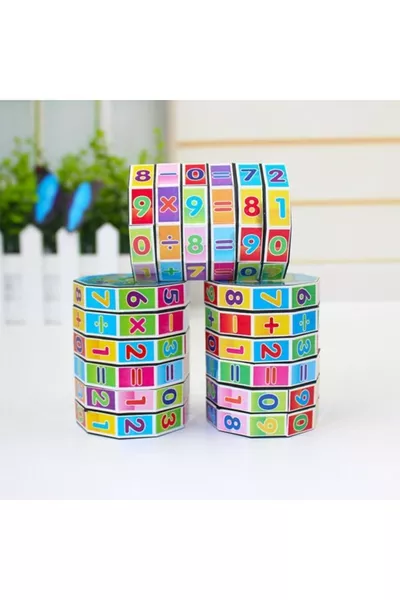 Intelligenzwürfel Mathematik-Multiplikationstabelle Spielzeug -  Stück Neue Generation, Lehrreich und Unterhaltsam